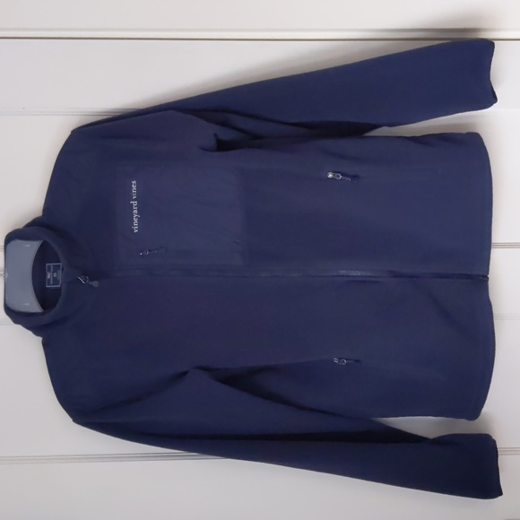 Men's XS Vineyard Vines Full Zip Fleece - Picture 1 of 4